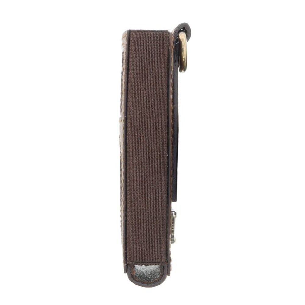 Prada Brown Leather Signature Ipod Case Accessory Bag Charm - Picture 5 of 5